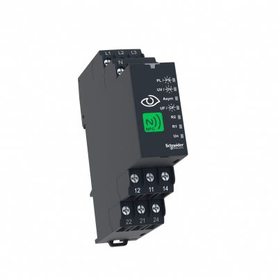 Zelio Control NFC 3-fazowy przekaźnik kontroli 8A 2CO wielofunkcyjny 208- 480 VAC RMNF22TB30 SCHNEIDER (RMNF22TB30)